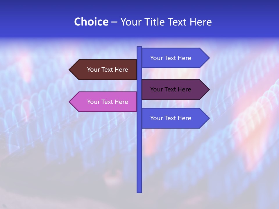 Hob Combustion Power PowerPoint Template