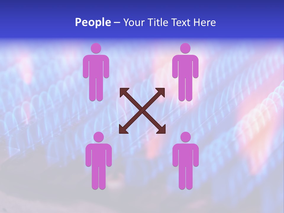 Hob Combustion Power PowerPoint Template