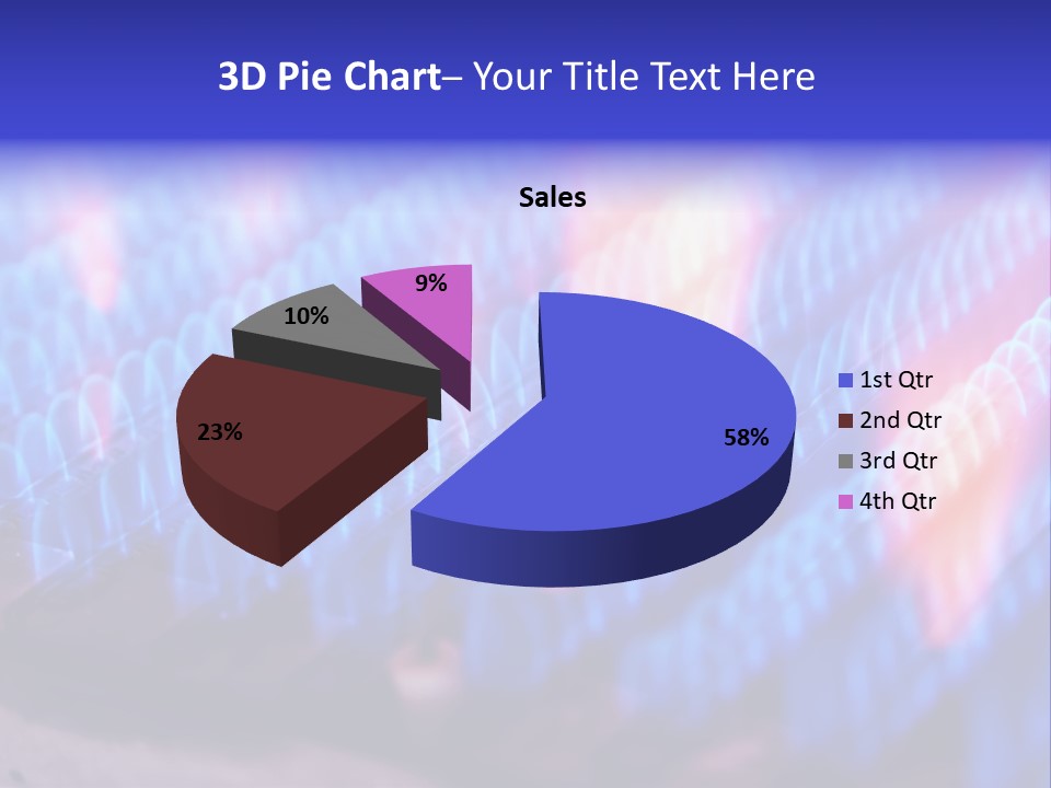 Hob Combustion Power PowerPoint Template