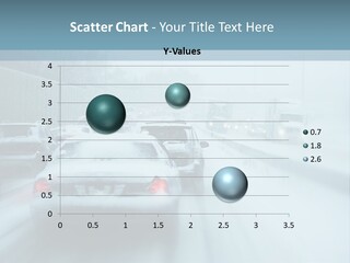 City Shower Highway PowerPoint Template