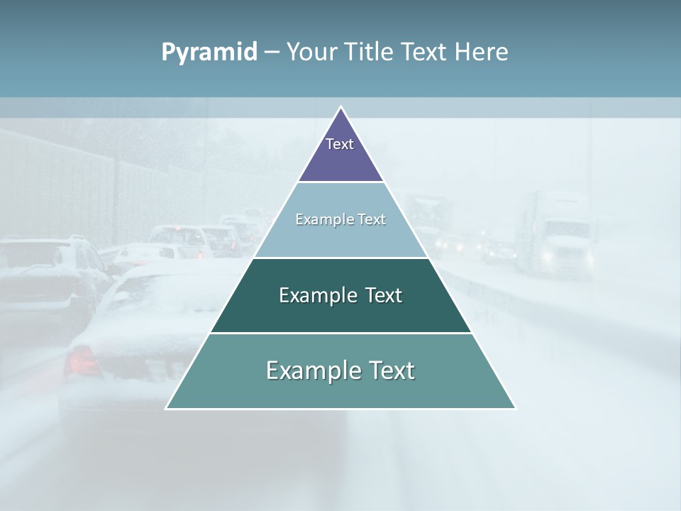 City Shower Highway PowerPoint Template