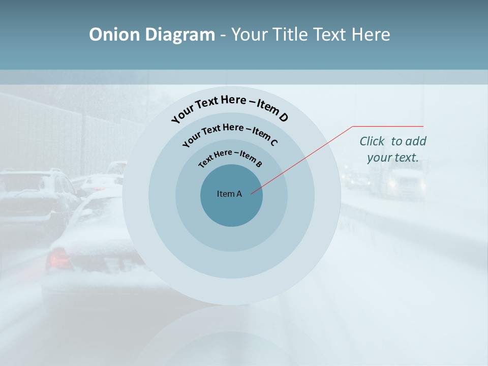 City Shower Highway PowerPoint Template