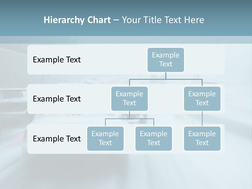 City Shower Highway PowerPoint Template