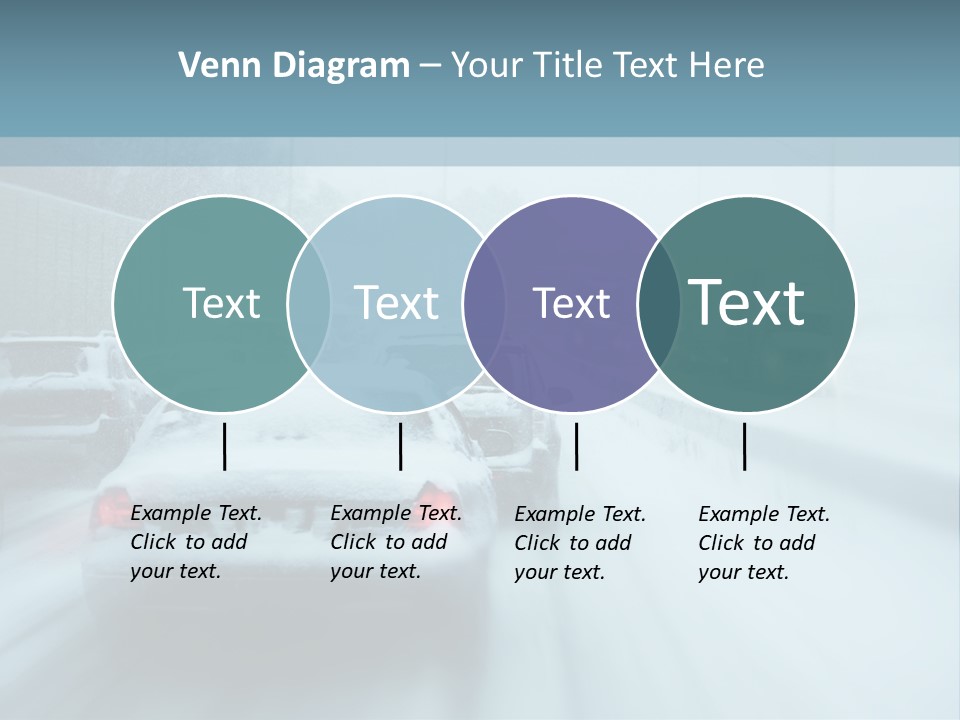 City Shower Highway PowerPoint Template