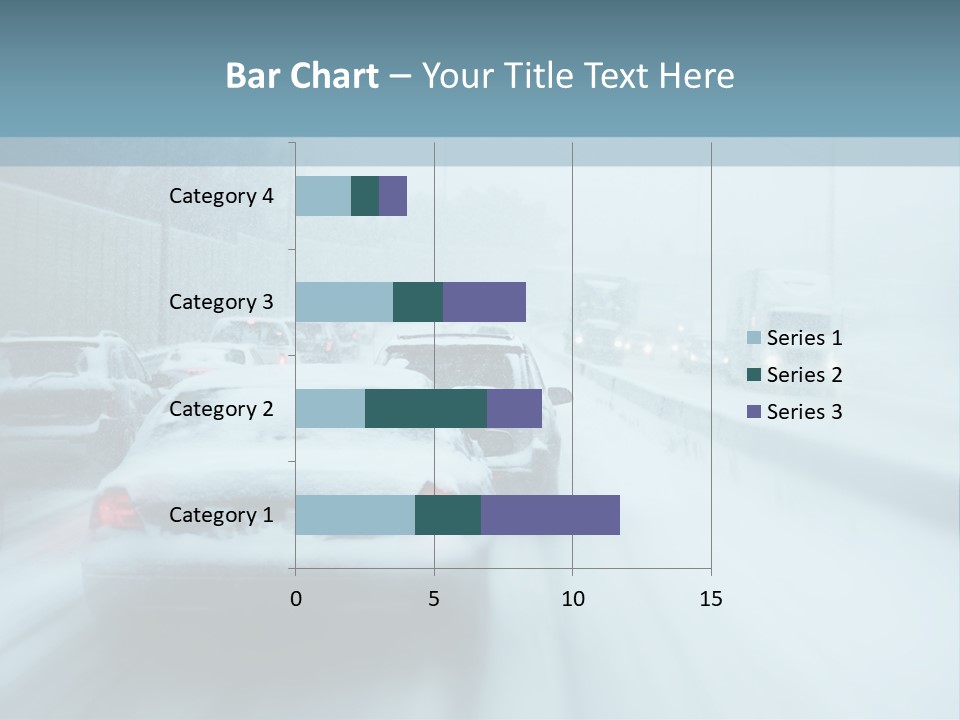City Shower Highway PowerPoint Template