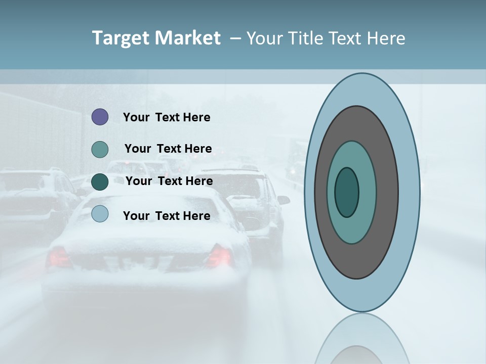 City Shower Highway PowerPoint Template