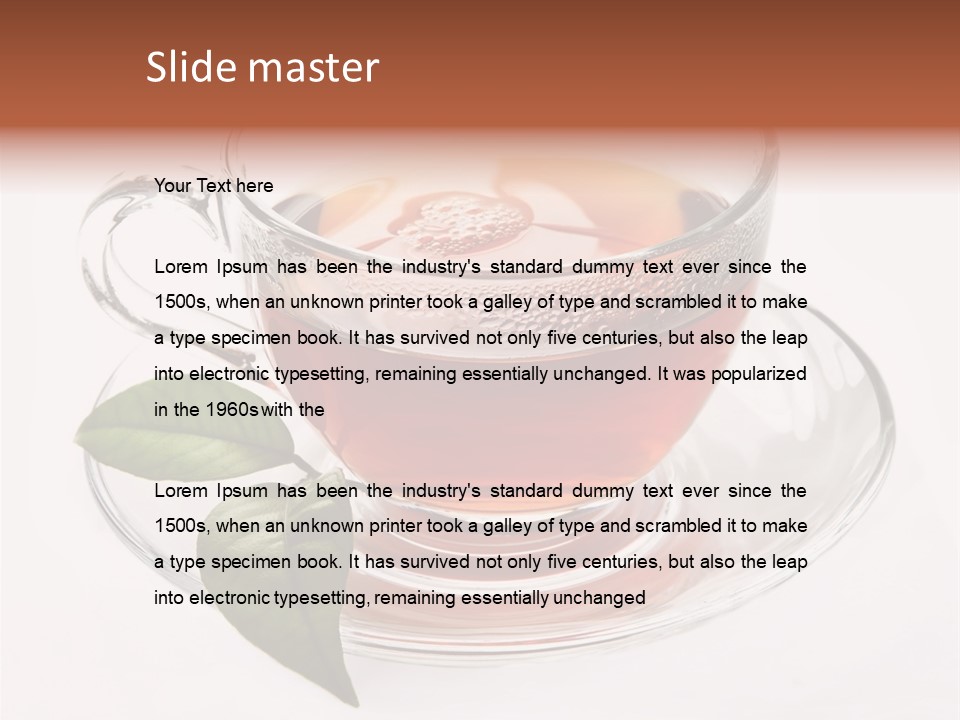 Sweet Filled Herb PowerPoint Template