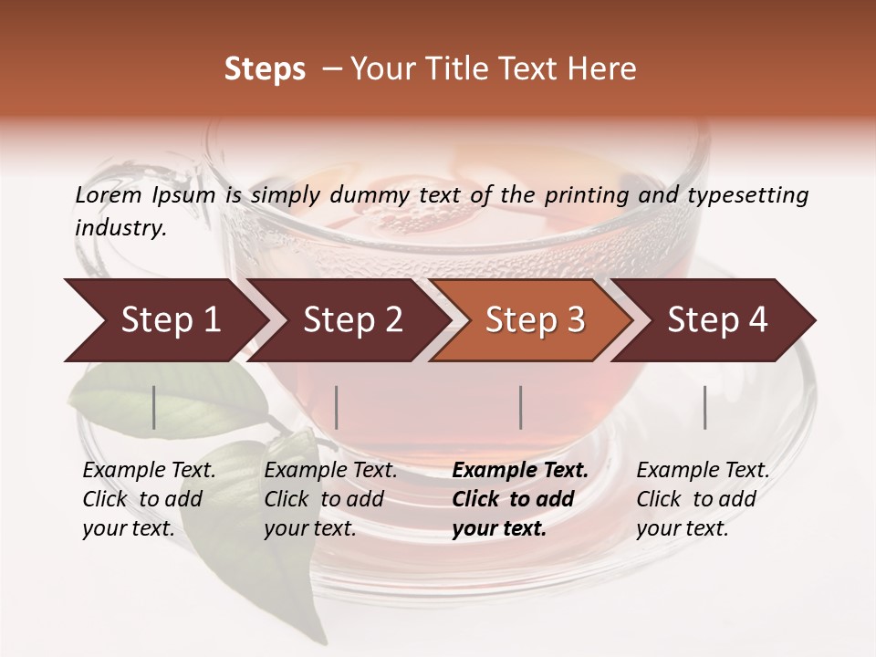 Sweet Filled Herb PowerPoint Template