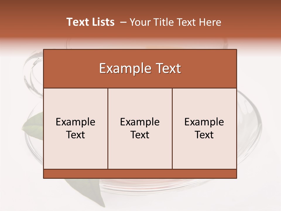 Sweet Filled Herb PowerPoint Template