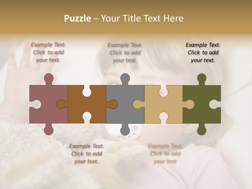 Snuggle Dream Cute PowerPoint Template
