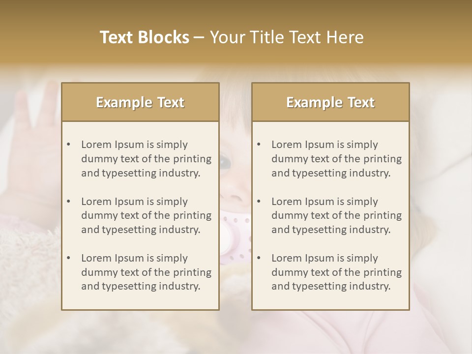 Snuggle Dream Cute PowerPoint Template