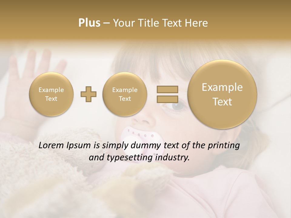 Snuggle Dream Cute PowerPoint Template