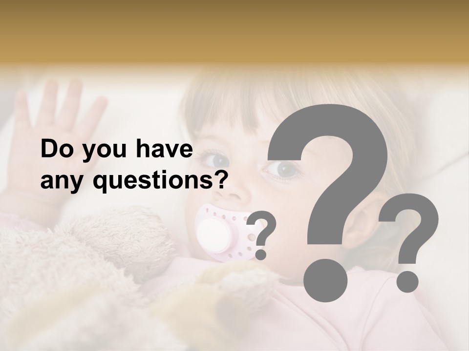 Snuggle Dream Cute PowerPoint Template