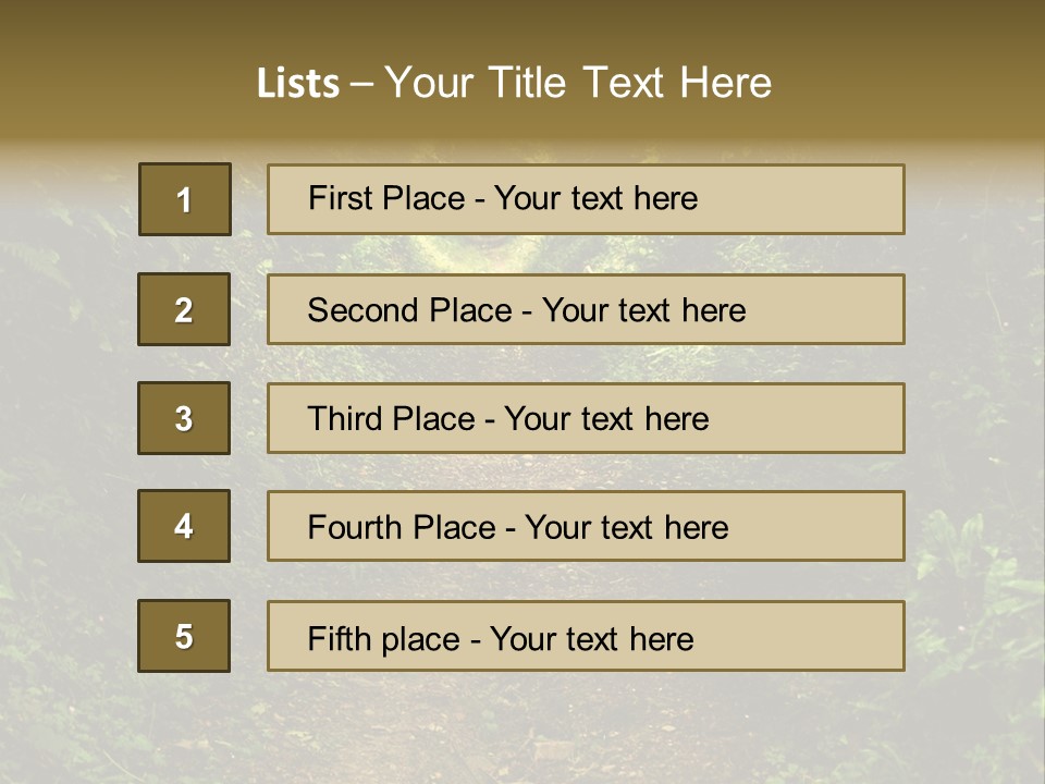 Nature Grass Rural PowerPoint Template