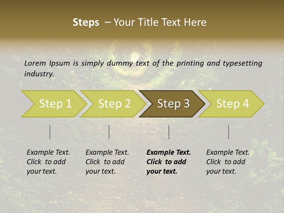Nature Grass Rural PowerPoint Template