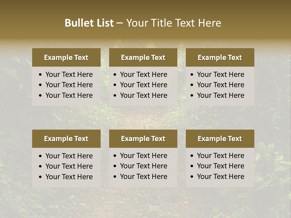 Nature Grass Rural PowerPoint Template