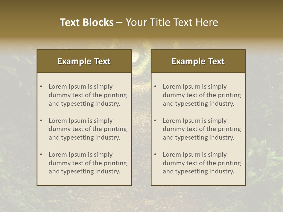 Nature Grass Rural PowerPoint Template