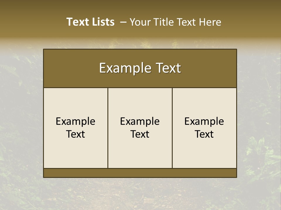 Nature Grass Rural PowerPoint Template