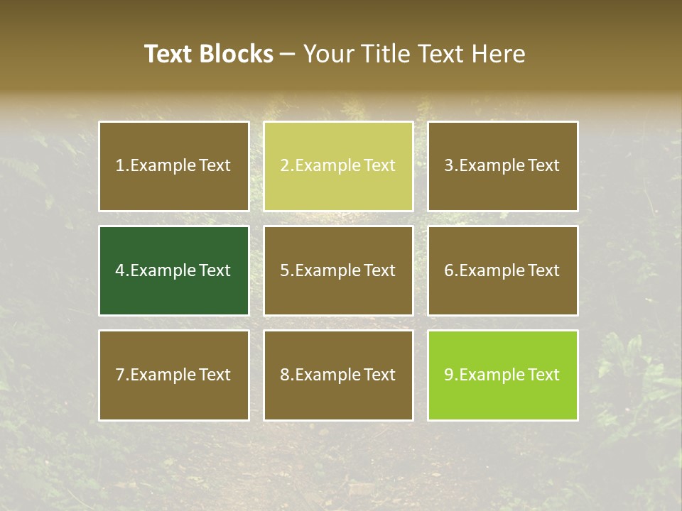 Nature Grass Rural PowerPoint Template