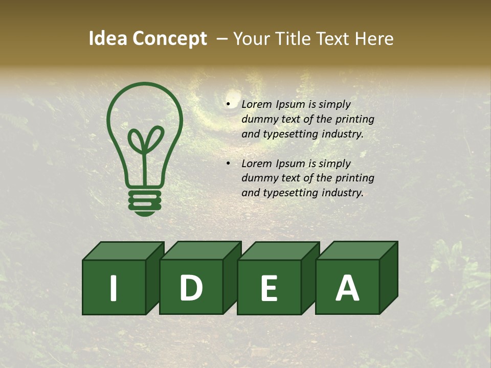 Nature Grass Rural PowerPoint Template