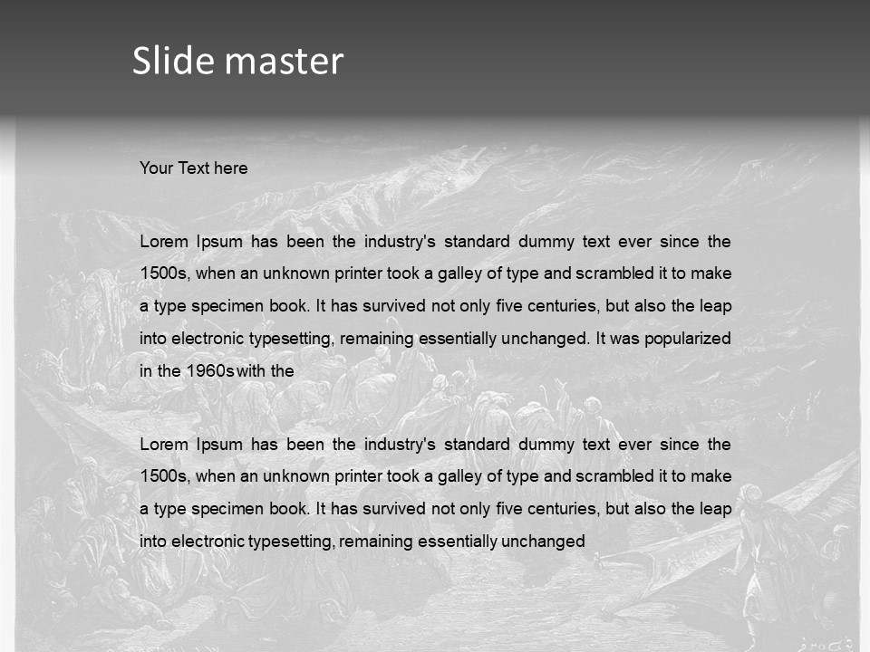 Representation Jewish Period PowerPoint Template