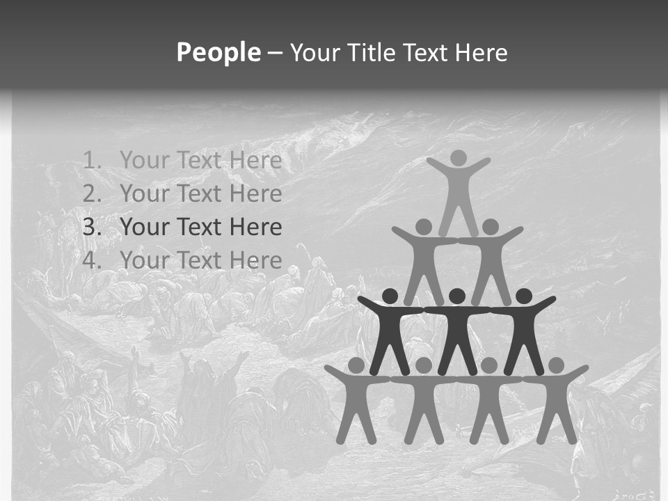 Representation Jewish Period PowerPoint Template