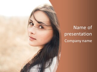 Autumn Smile People PowerPoint Template