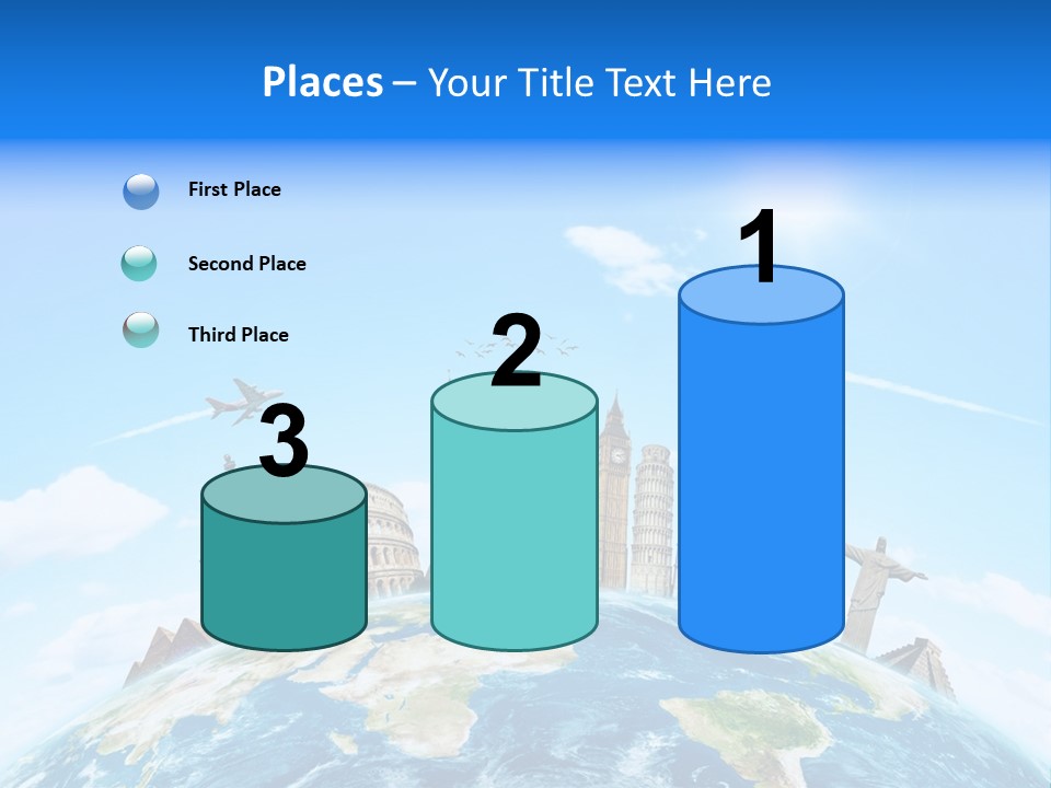 Europe Planet Usa PowerPoint Template