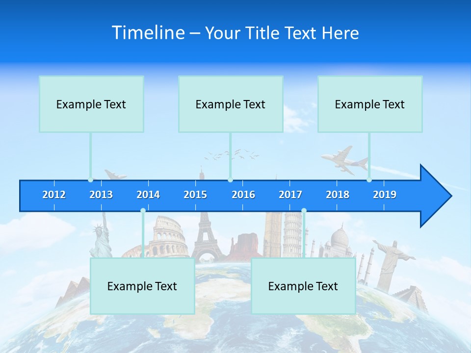 Europe Planet Usa PowerPoint Template