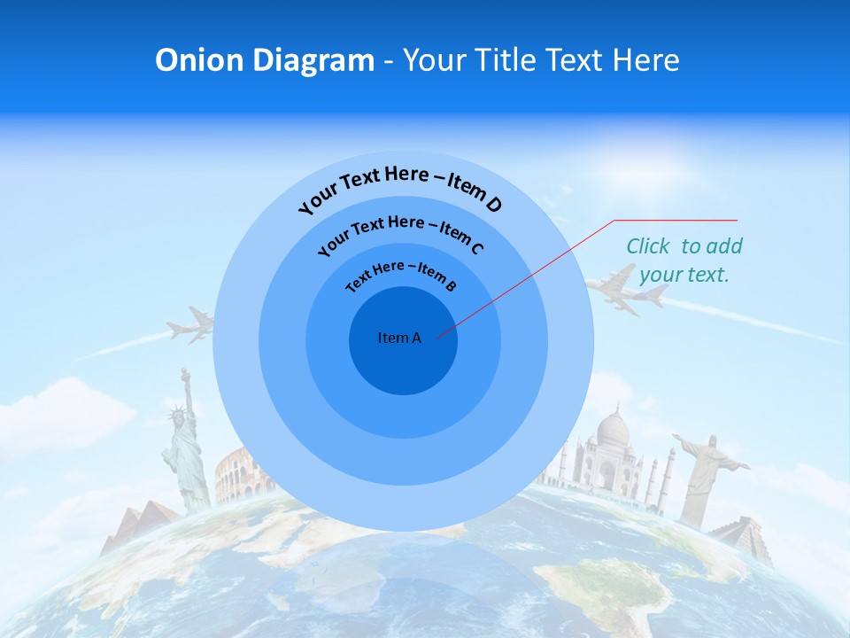 Europe Planet Usa PowerPoint Template