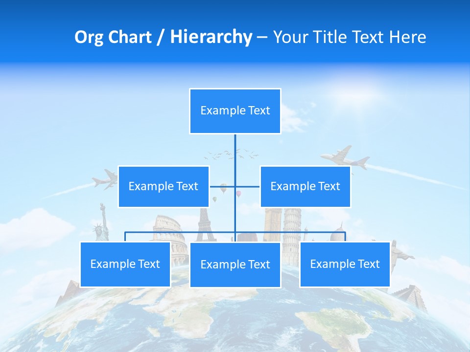Europe Planet Usa PowerPoint Template