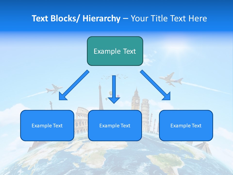 Europe Planet Usa PowerPoint Template