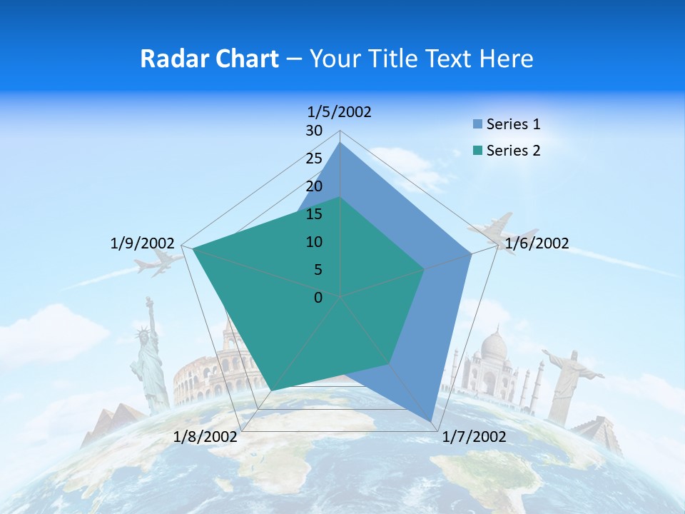 Europe Planet Usa PowerPoint Template