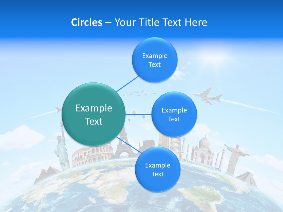 Europe Planet Usa PowerPoint Template