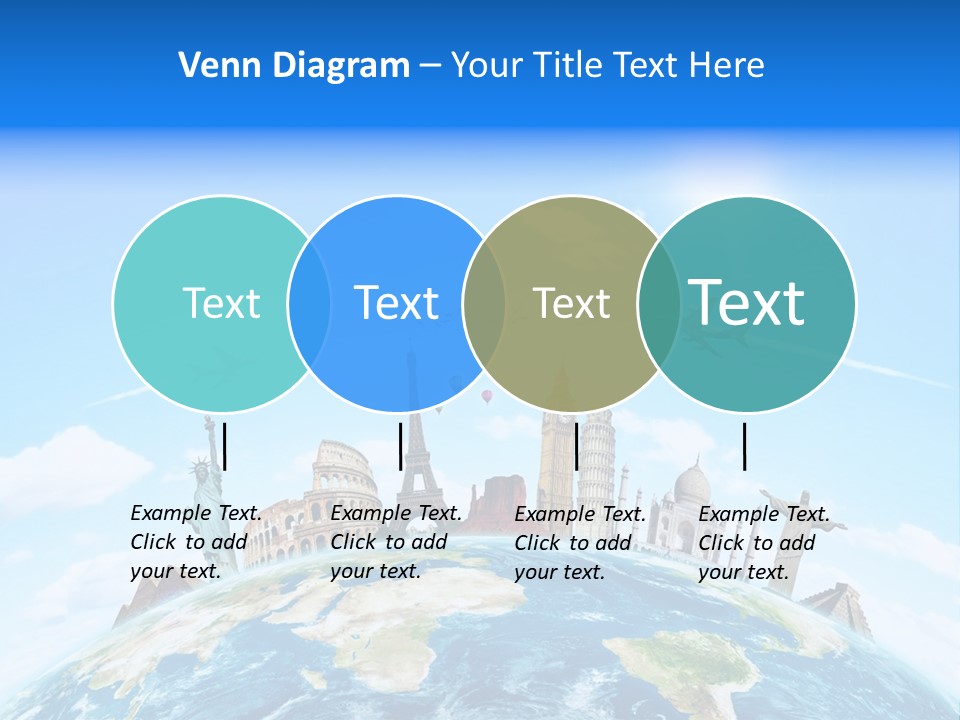 Europe Planet Usa PowerPoint Template