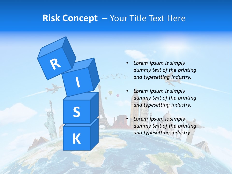 Europe Planet Usa PowerPoint Template