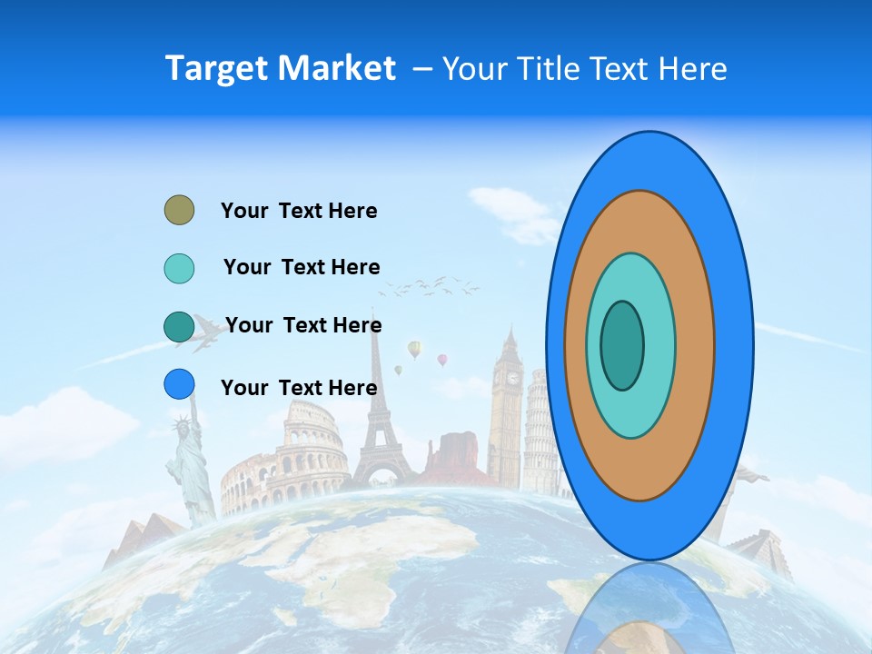 Europe Planet Usa PowerPoint Template
