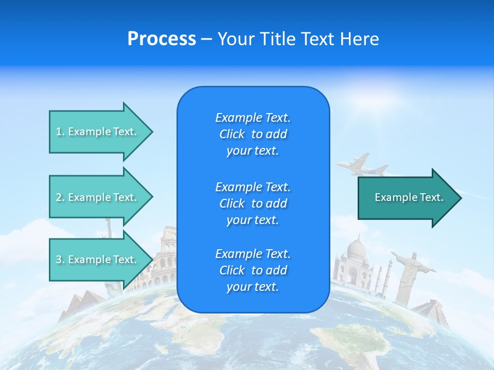 Europe Planet Usa PowerPoint Template