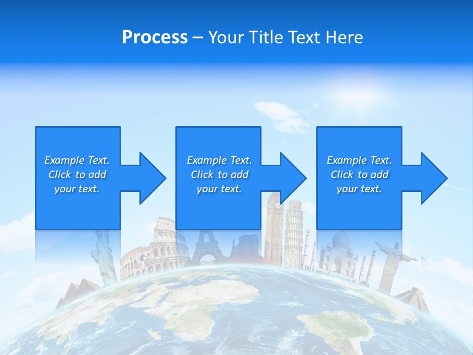 Europe Planet Usa PowerPoint Template
