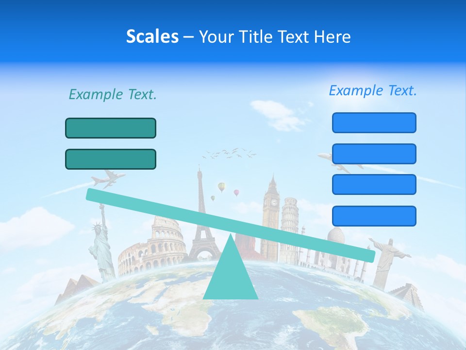 Europe Planet Usa PowerPoint Template