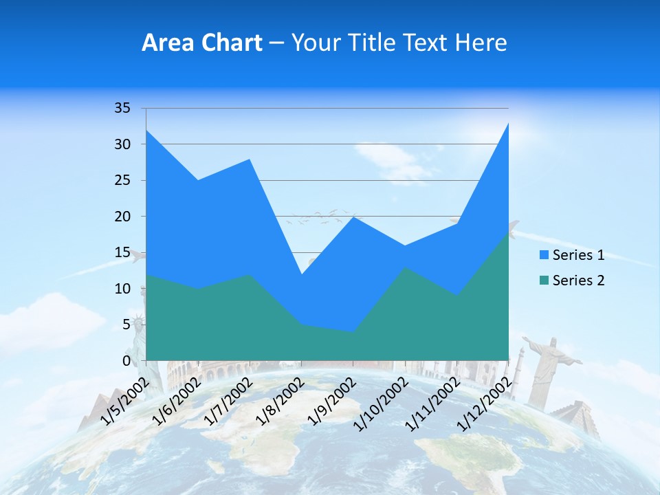 Europe Planet Usa PowerPoint Template