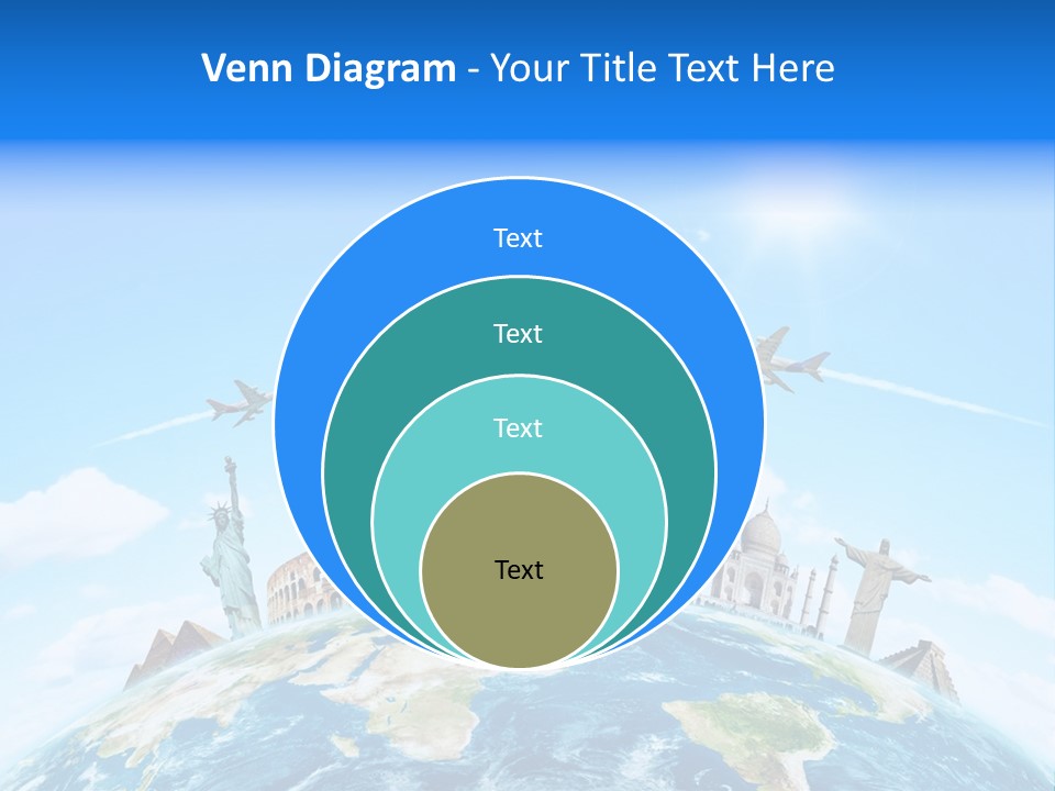 Europe Planet Usa PowerPoint Template