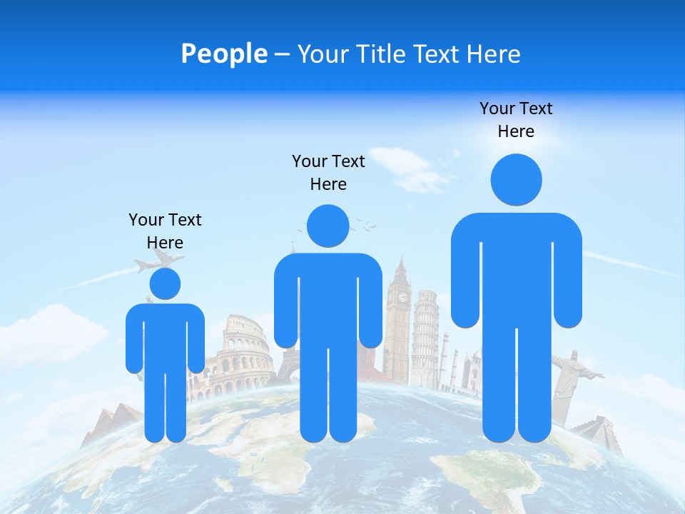 Europe Planet Usa PowerPoint Template