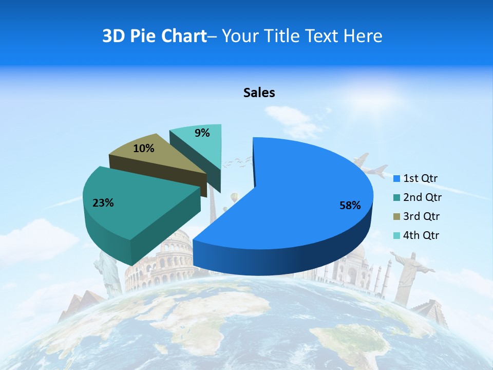 Europe Planet Usa PowerPoint Template