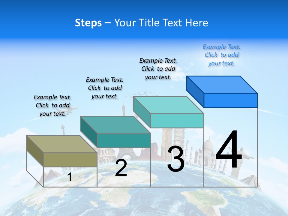 Europe Planet Usa PowerPoint Template