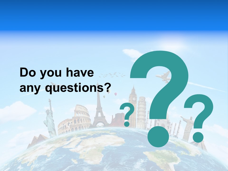 Europe Planet Usa PowerPoint Template