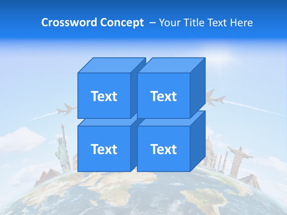 International Monument Mahal PowerPoint Template