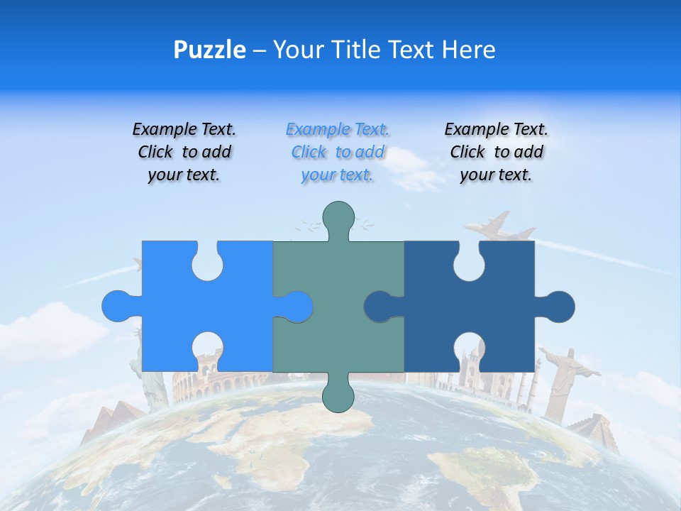 International Monument Mahal PowerPoint Template