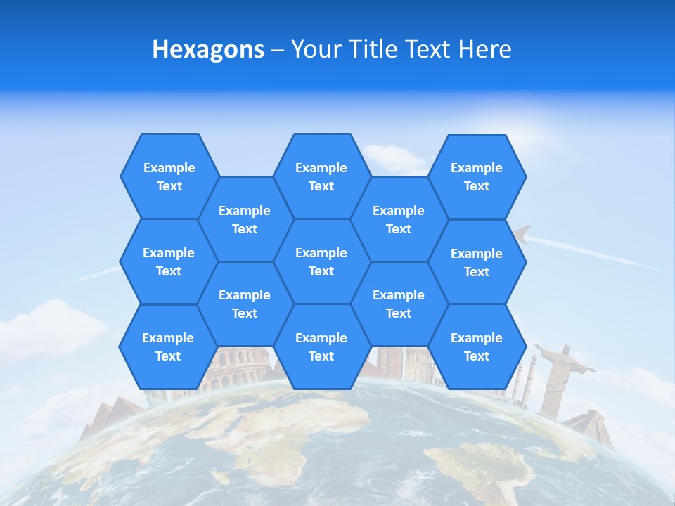 International Monument Mahal PowerPoint Template