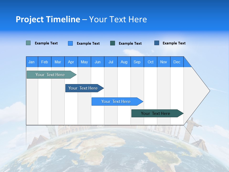 International Monument Mahal PowerPoint Template